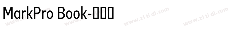 MarkPro Book字体转换